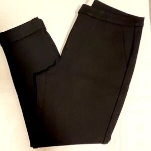 Joie - Shawnta Black Trousers Ankle Length Cuffed Dress Work Pants - Size 8